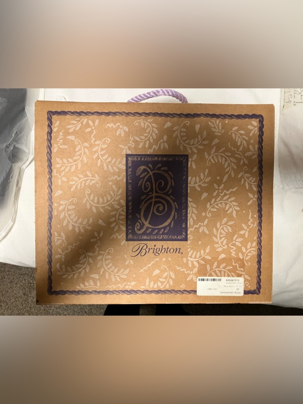 Brighton Piper Shoulder Bag - Retired 2012-Box, Dust Bag & Registration NIB - Picture 8 of 15